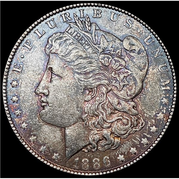 1886 Morgan Silver Dollar CHOICE AU