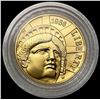 Image 1 : 1986 US Commem .25oz Gold $5 SUPERB GEM BU
