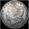 Image 1 : 1890-CC Morgan Silver Dollar NEARLY UNCIRCULATED