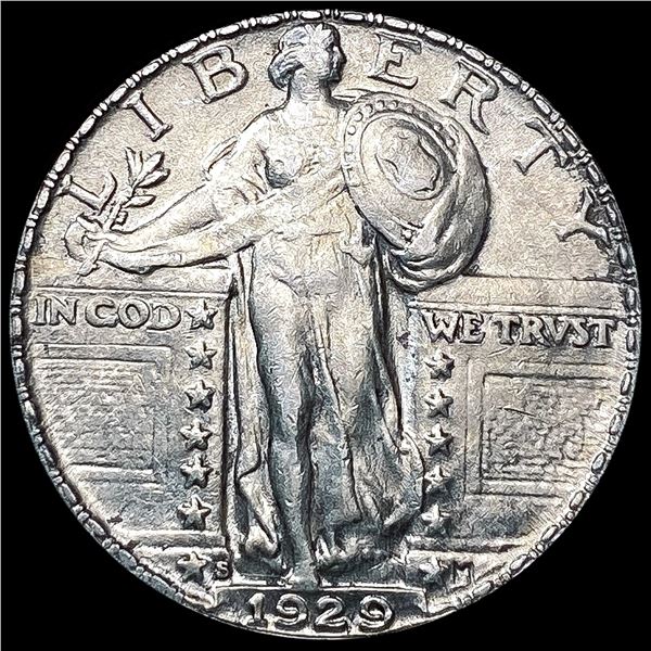 1929-S Standing Liberty Quarter CLOSELY UNCIRCULAT