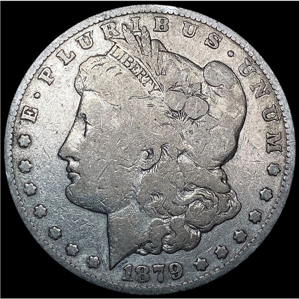 1879-S 7TF Rev 78 Morgan Silver Dollar NICELY CIRC