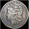 Image 1 : 1892-CC Morgan Silver Dollar LIGHTLY CIRCULATED
