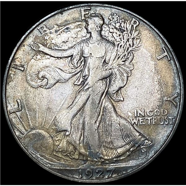 1927-S Walking Liberty Half Dollar LIGHTLY CIRCULA