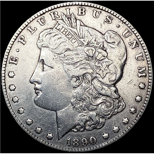 1890-CC Morgan Silver Dollar CLOSELY UNCIRCULATED