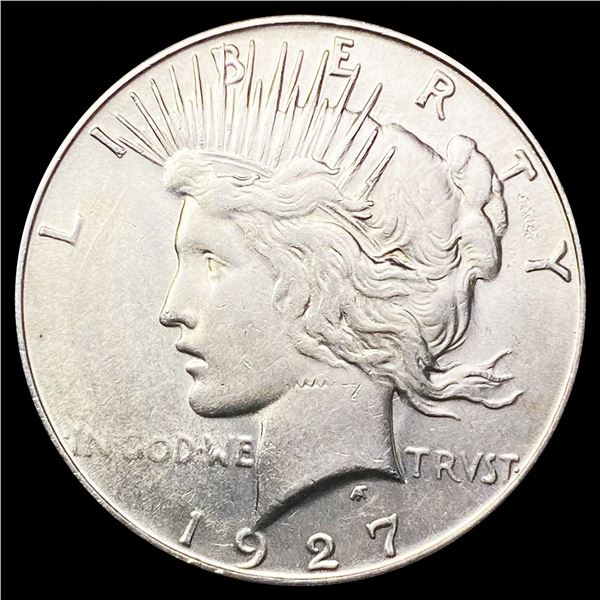 1927-S Silver Peace Dollar NEARLY UNCIRCULATED