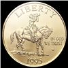 Image 1 : 1995-W US Commem .25oz Gold $5 GEM PROOF