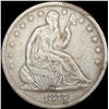 Image 1 : 1877-S Seated Liberty Half Dollar NEARLY UNCIRCULA
