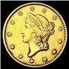 Image 1 : 1852 Rare Gold Dollar NEARLY UNCIRCULATED