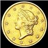 Image 1 : 1849-O Rare Gold Dollar HIGH GRADE