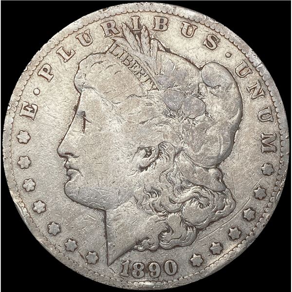 1890-CC Morgan Silver Dollar NICELY CIRCULATED