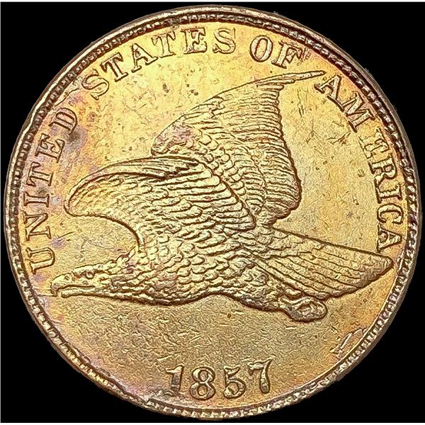1857 Flying Eagle Cent UNCIRCULATED