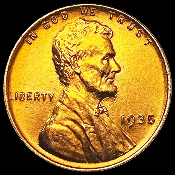1935 RD Wheat Cent CHOICE BU