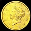 Image 1 : 1853-O Rare Gold Dollar LIGHTLY CIRCULATED