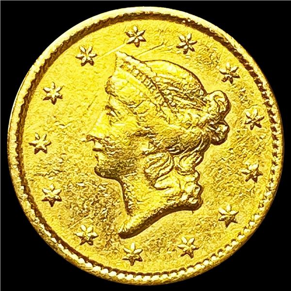 1851 Rare Gold Dollar CLOSELY UNCIRCULATED