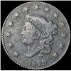 Image 1 : 1829 Coronet Head Large Cent LIGHTLY CIRCULATED