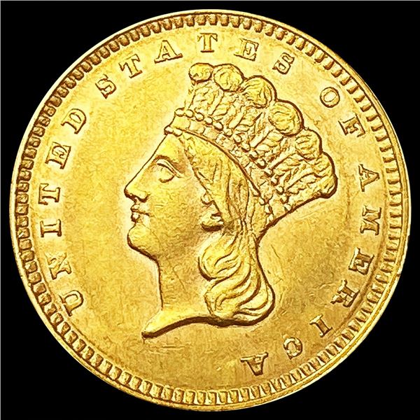 1861 Rare Gold Dollar UNCIRCULATED