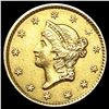 Image 1 : 1853 Rare Gold Dollar NEARLY UNCIRCULATED