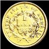 Image 2 : 1853 Rare Gold Dollar NEARLY UNCIRCULATED