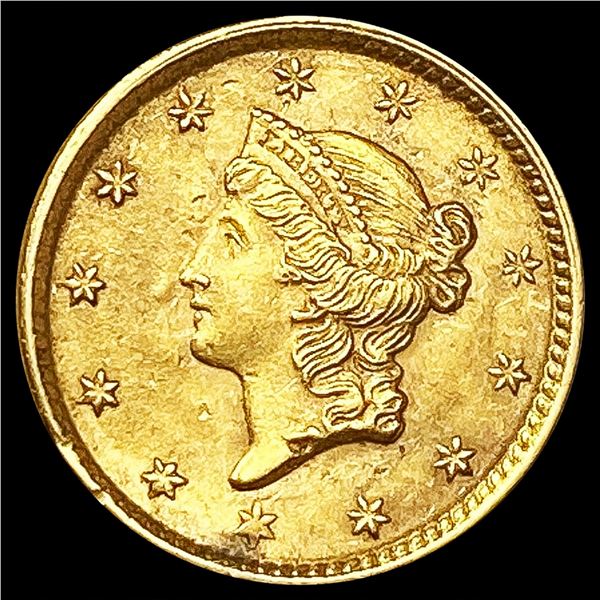 1852 Rare Gold Dollar UNCIRCULATED
