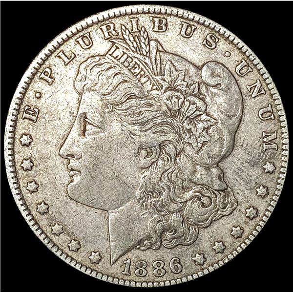 1886-O Morgan Silver Dollar NEARLY UNCIRCULATED