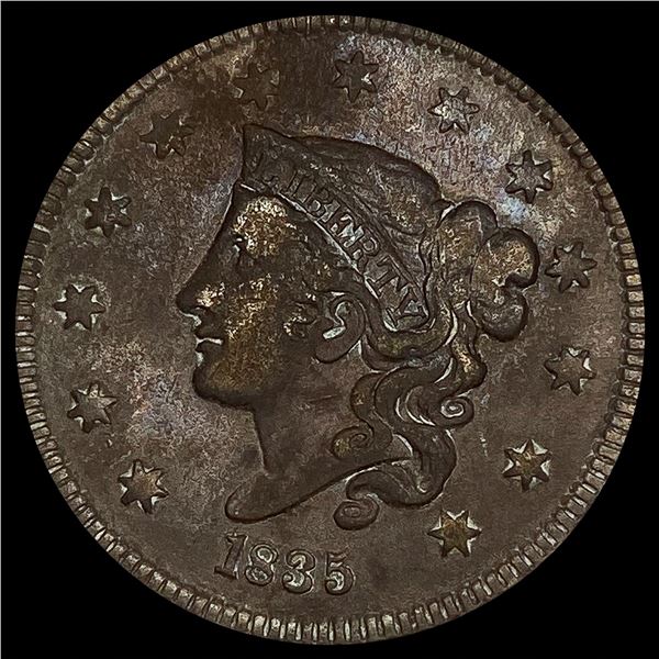 1835 Large Cent NICELY CIRCULATED