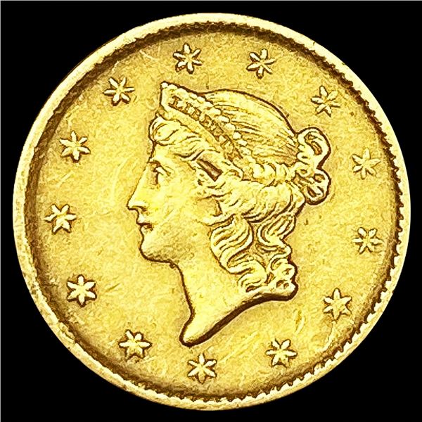 1851 Rare Gold Dollar NEARLY UNCIRCULATED