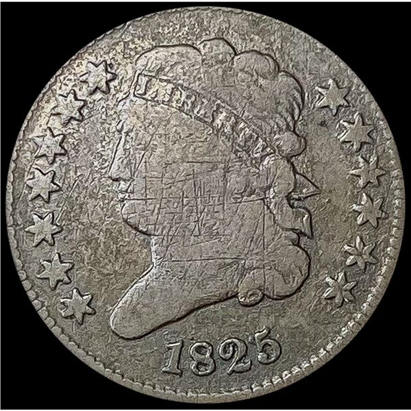 1825 Classic Head Half Cent NICELY CIRCULATED