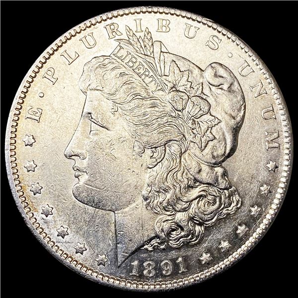 1891-S Morgan Silver Dollar UNCIRCULATED