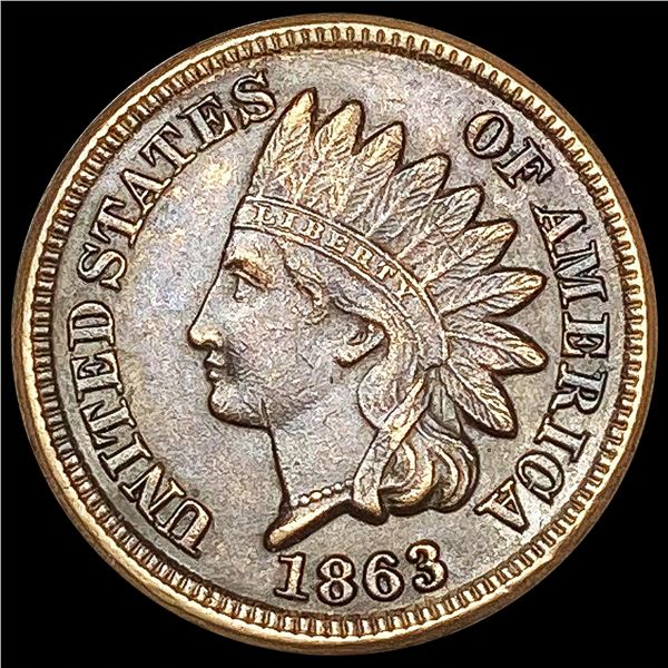 1863 Indian Head Cent UNCIRCULATED