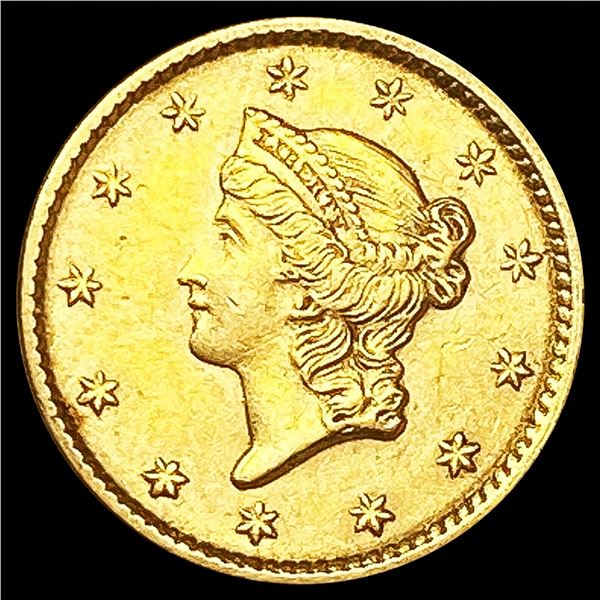 1852 Rare Gold Dollar UNCIRCULATED