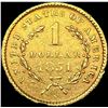 Image 2 : 1851 Rare Gold Dollar CLOSELY UNCIRCULATED