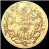 Image 2 : 1858 France .1867oz Gold 20 Francs CHOICE BU