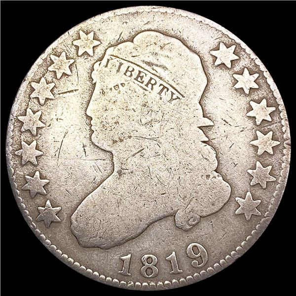 1819 Capped Bust Quarter NICELY CIRCULATED