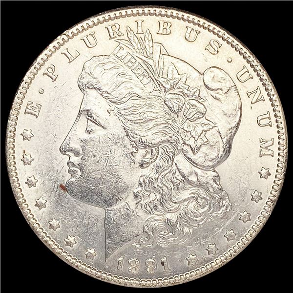 1891-CC Morgan Silver Dollar UNCIRCULATED