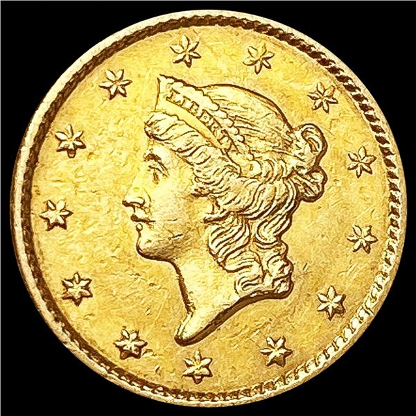 1852 Rare Gold Dollar UNCIRCULATED