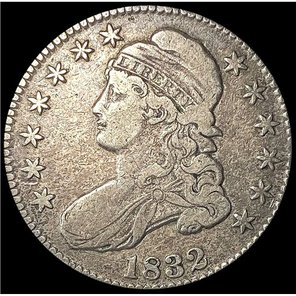 1832 Capped Bust Half Dollar LIGHTLY CIRCULATED