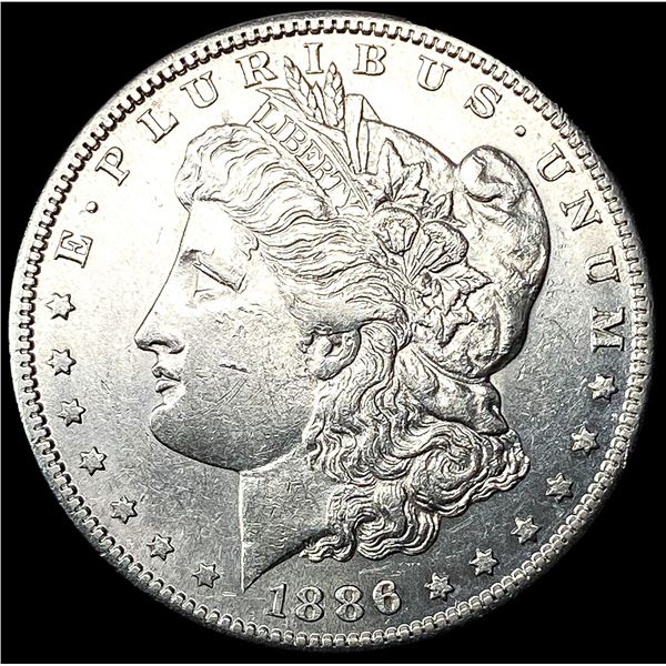 1886-S Morgan Silver Dollar CLOSELY UNCIRCULATED