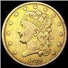 Image 1 : 1834 $5 Gold Half Eagle NICELY CIRCULATED