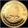 Image 2 : 2002 S. Africa 1/10oz Gold Krugerrand GEM PROOF