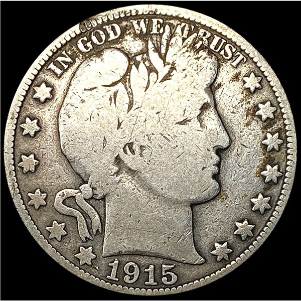 1915 Barber Half Dollar NICELY CIRCULATED