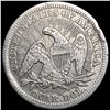 Image 2 : 1853 Arws & Rays Seated Liberty Quarter NEARLY UNC