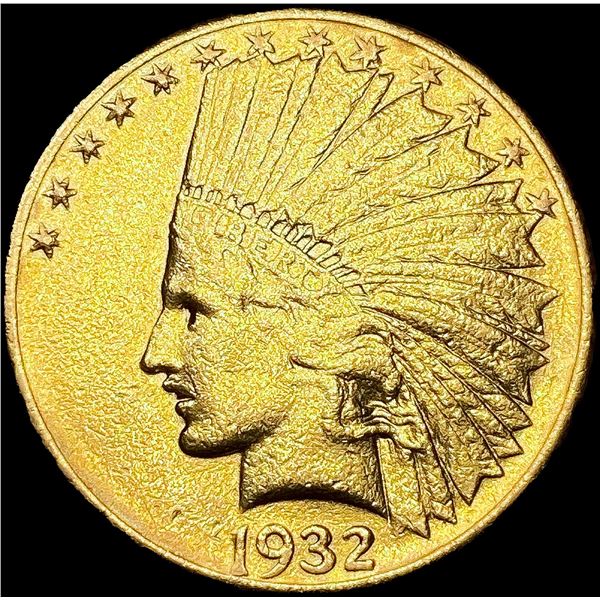 1932 $10 Gold Eagle LIGHTLY CIRCULATED