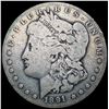 Image 1 : 1891-CC Morgan Silver Dollar NICELY CIRCULATED
