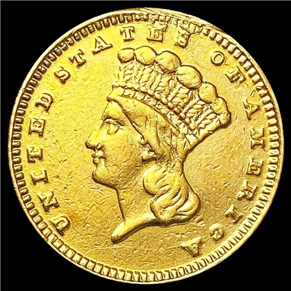 1871 Rare Gold Dollar CLOSELY UNCIRCULATED