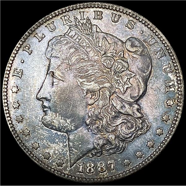 1887-S Morgan Silver Dollar CLOSELY UNCIRCULATED