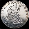Image 1 : 1853-O Arws Seated Liberty Half Dollar CLOSELY UNC
