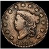 Image 1 : 1819 Coronet Head Large Cent NEARLY UNCIRCULATED
