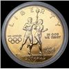 Image 1 : 1984-W US Commem .50oz Gold $10 SUPERB GEM BU
