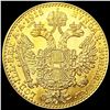 Image 2 : 1915 Austria .1107oz Gold 1 Ducat GEM BU