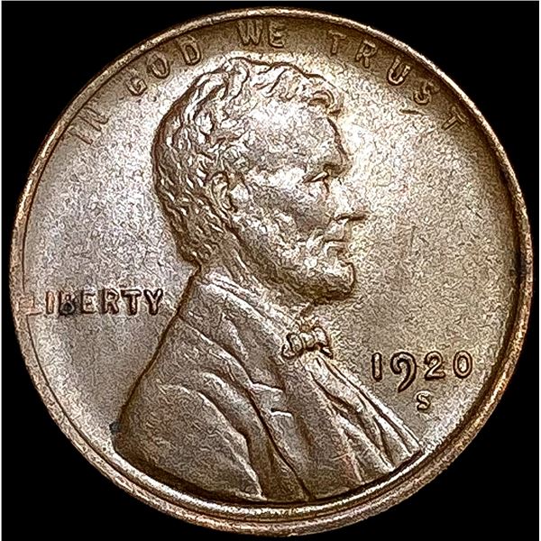 1920-S Wheat Cent UNCIRCULATED